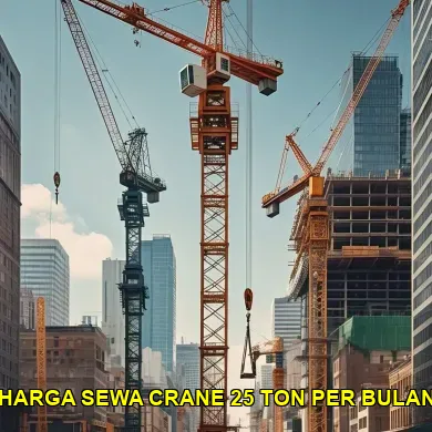 harga sewa crane 25 ton per bulan